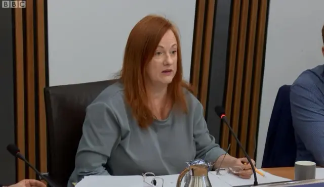 Committee convener Joan McAlpine