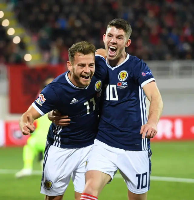 Ryan Fraser and Ryan Christie