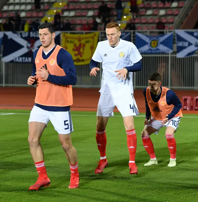 Scotland warm-up
