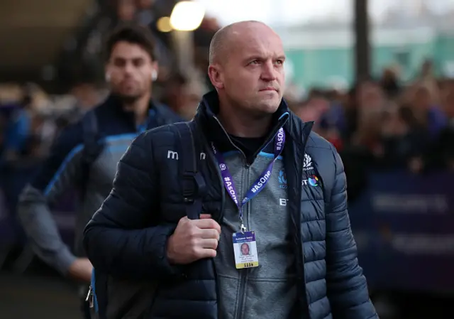 Scotland head coach Gregor Townsend expects a huge test up front from South Africa