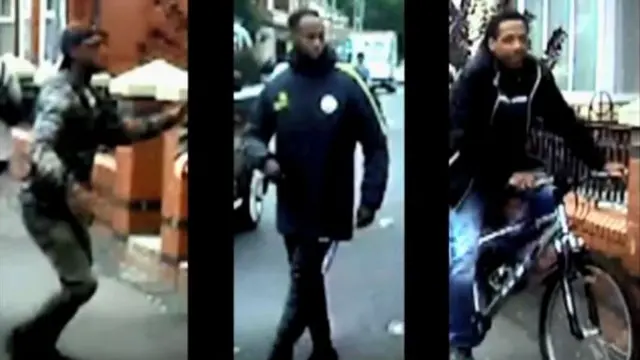 Police want to speak with three men