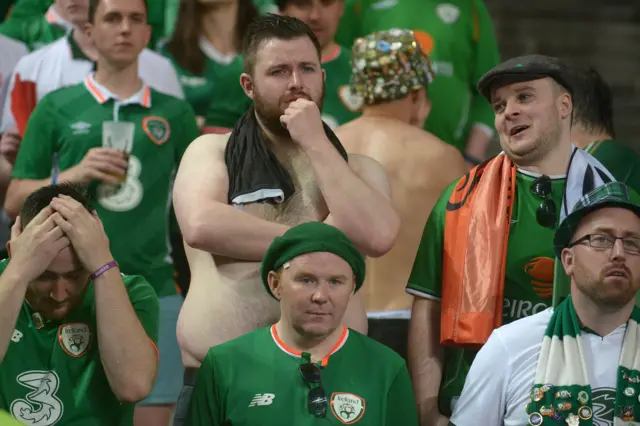 Republic of Ireland fans