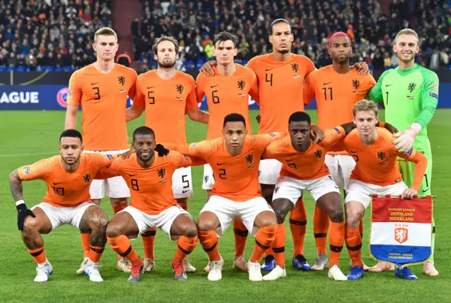 Holland team photo