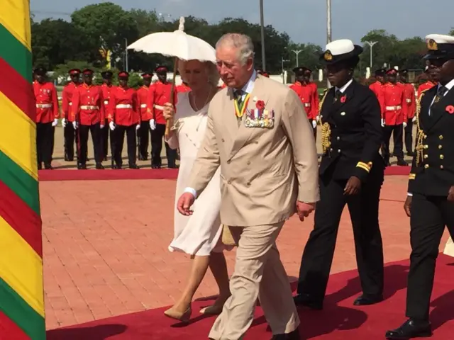 Prince Charles and the Duchess of Cornwall