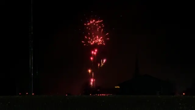 Fireworks in Newry
