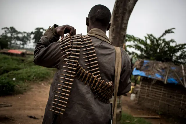 Soldier in DRC