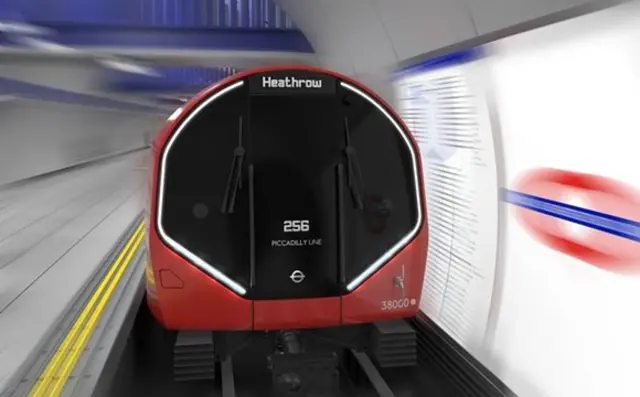 New Picadilly Line train