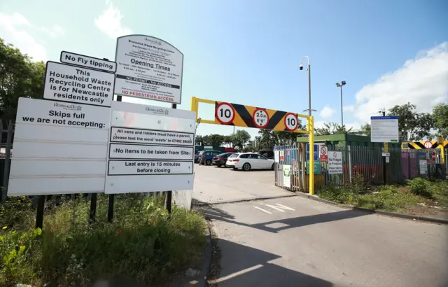 Brunswick Household Waste recycling centre