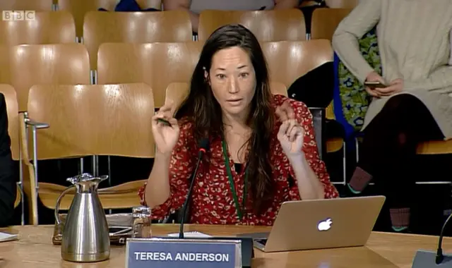 Teresa Anderson of Action Aid International