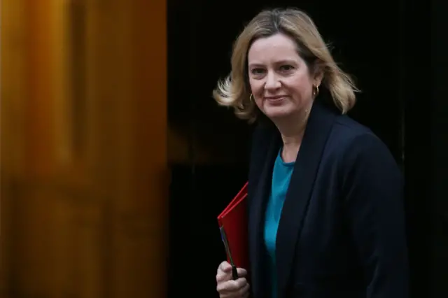 Work and Pensions Secretary Amber Rudd