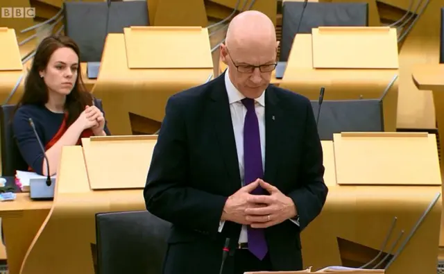 Education Secretary John Swinney