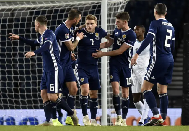 Scotland beat Israel 3-2 at Hampden