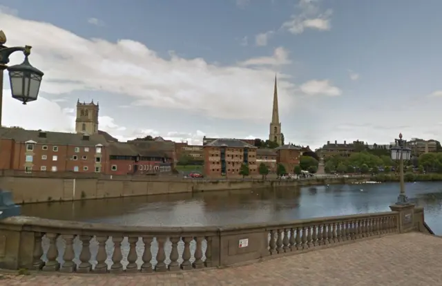 Worcester riverside