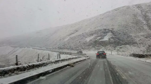 Snow on the Snake Pass