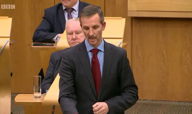 Lib Dem MSP Liam McArthur