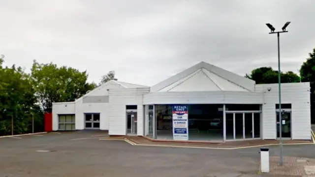 Former car showroom