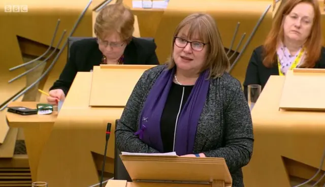 SNP MSP Clare Adamson