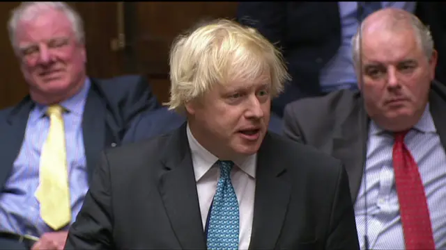 Boris Johnson MP