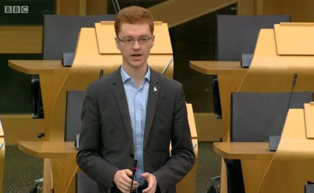 Green MSP Ross Greer