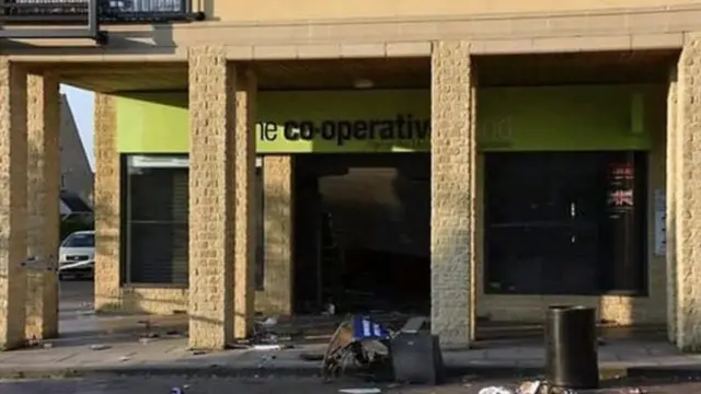 A cash machine at a Co-op in Carterton