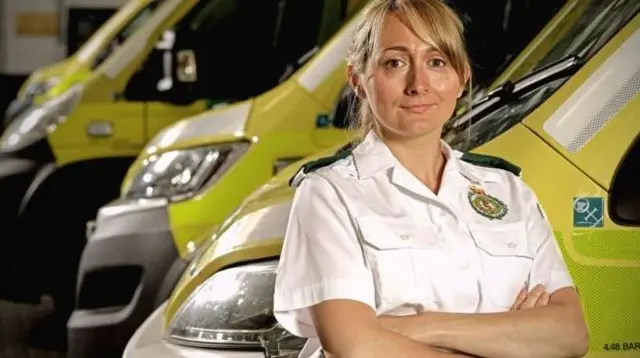 West Midlands ambulance paramedic