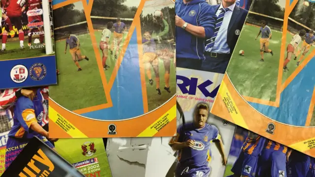 Shrewsbury Town programmes