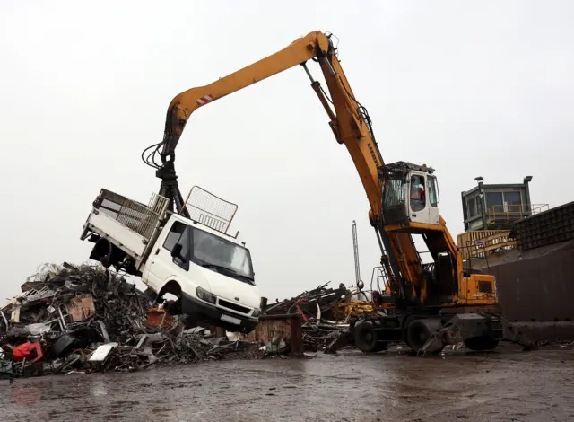 Council destroys flytipping vehicle