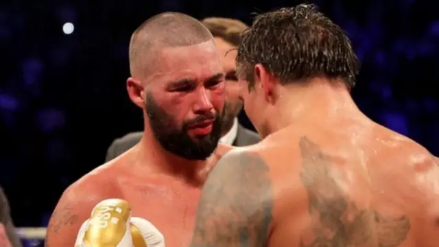 Tony Bellew and Oleksandr Usyk