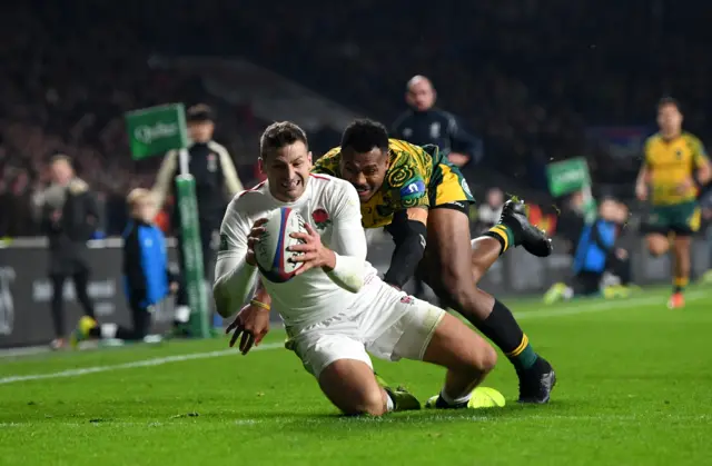 Jonny May disallowed try