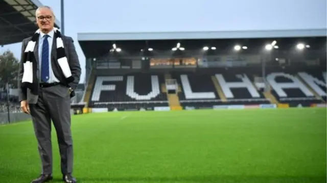 New Fulham boss Claudio Ranieri