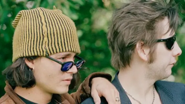 Johnny Depp and Shane MacGowan