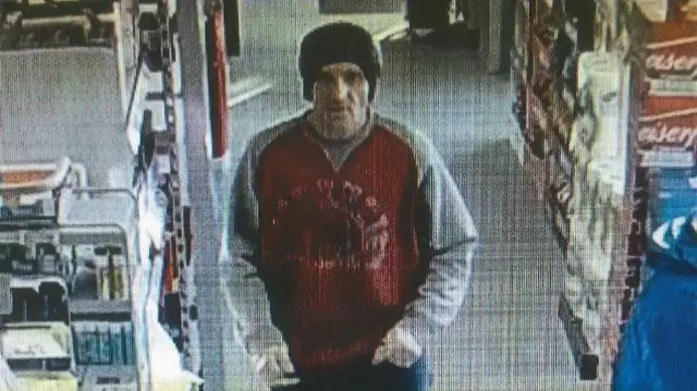 CCTV image of man