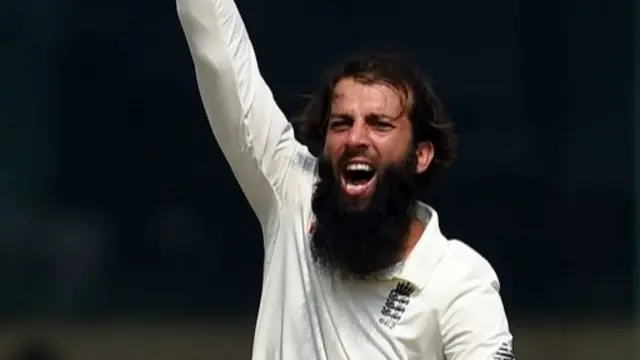 Moeen Ali appealing