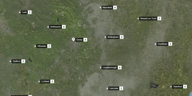 Weather map