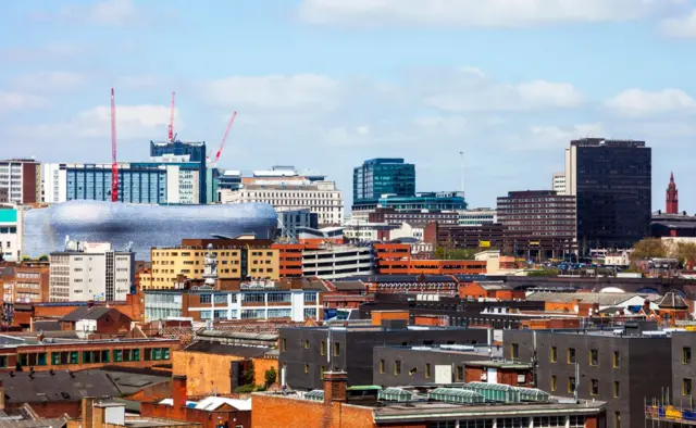 Birmingham skyline