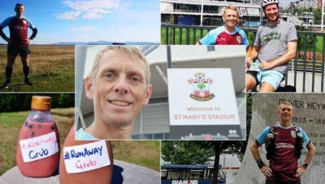 Burnley fan Scot Cunliffe's Runaway Challenge