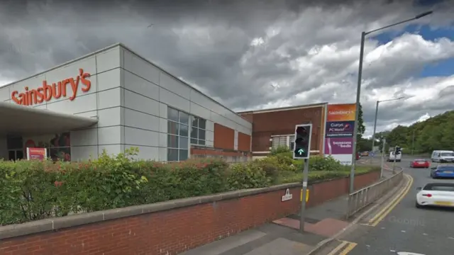 Sainsbury store in Burnley