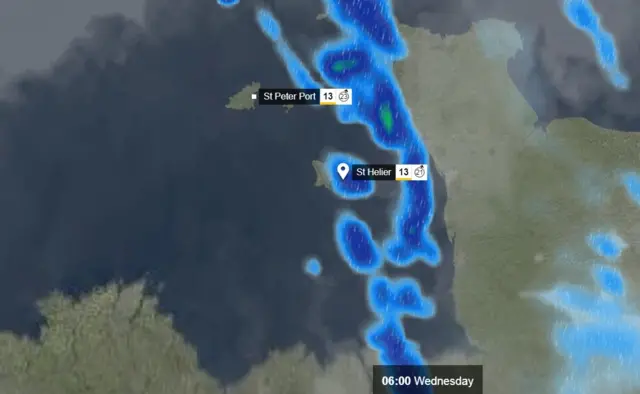 Weather in Jersey and Guernsey