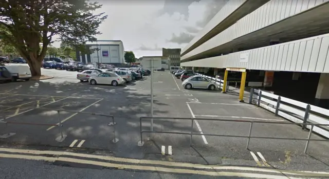 Moorfield car park in Truro