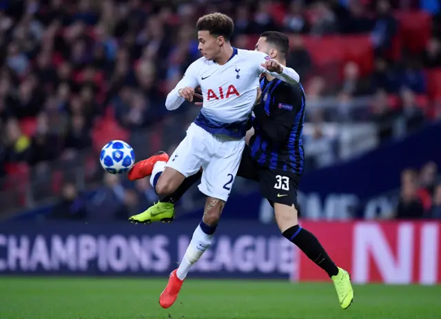 Dele Alli of Tottenham