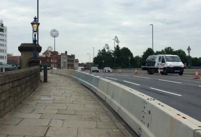 Trent Bridge bollards