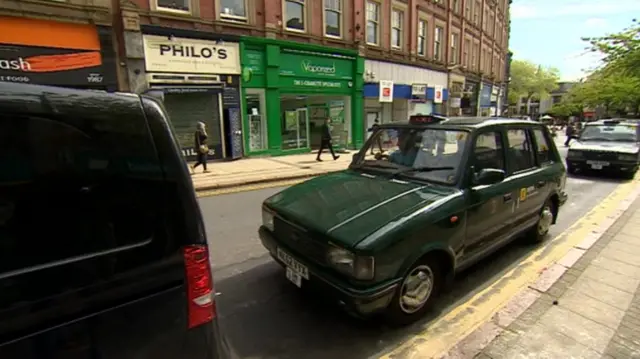 Taxi in Nottingham