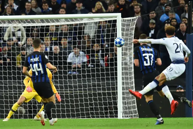 Dele Alli shoots