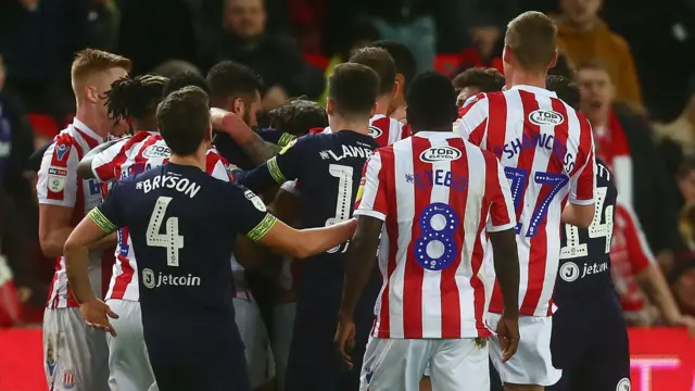 Stoke v Derby