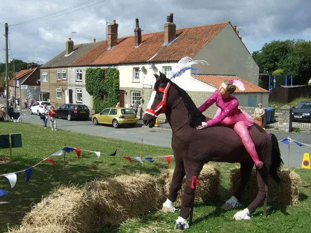 A scarecrow at the festival