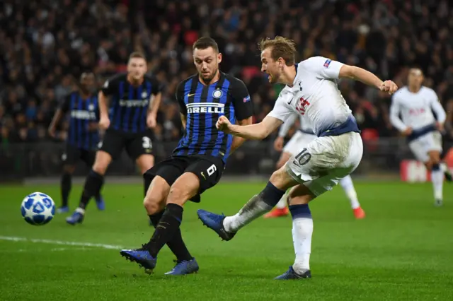 Harry Kane shoots