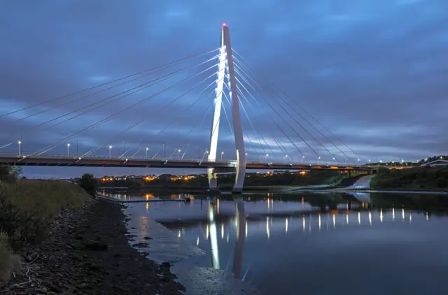 Sunderland's new Northern Spire bridge