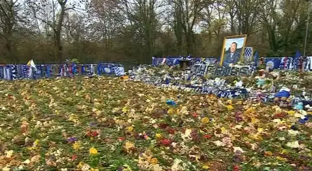 Leicester City tributes