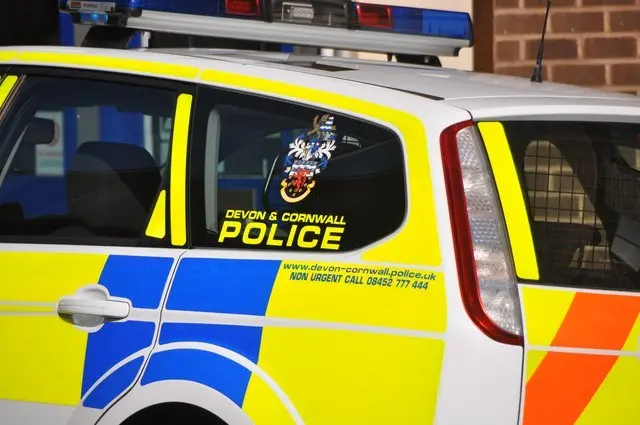 Devon and Cornwall police car