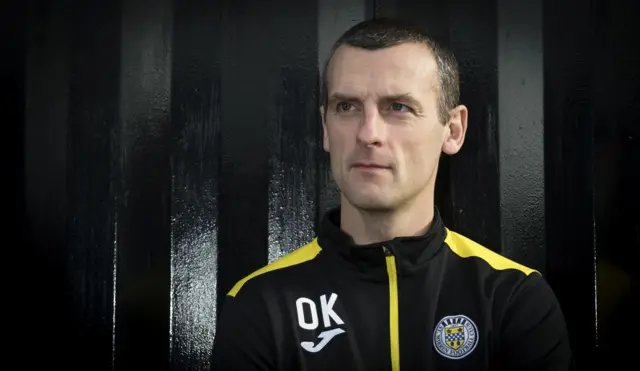 St Mirren manager Oran Kearney